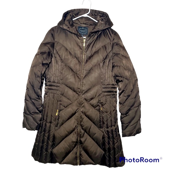1 Madison Jackets & Blazers - I Madison Luxe Outerwear Down Coat Size L - Cocoa